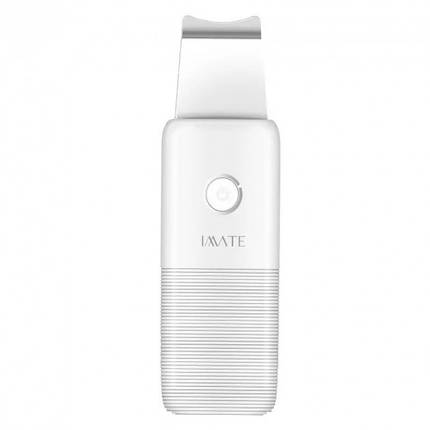 Ультразвуковий скрабер IMATE 8001 бездротовий портативний апарат для чищення обличчя білий, фото 1