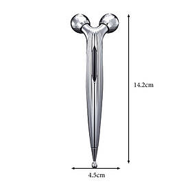 Роликовий ручний масажер Niunew для обличчя