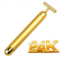 Масажер для обличчя Energy Beauty Bar 24k, фото 3