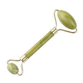 Нефритовий масажер ручний для обличчя та тіла