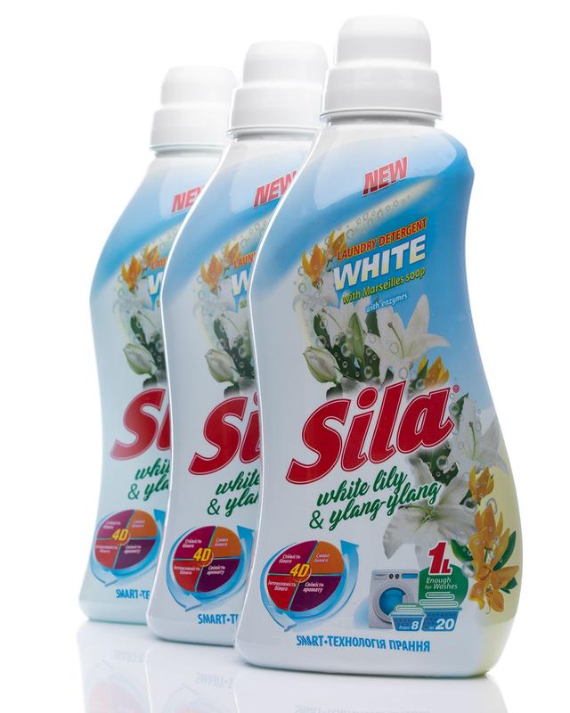 Купить жидкое средство для стирки Sila WHITE 1 кг