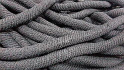 Шнур круглий 15мм ХБ 50м чорний