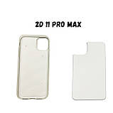 Чохол для сублімації 2D iPhone 11 PRO MAX TPU (прозорий), фото 2