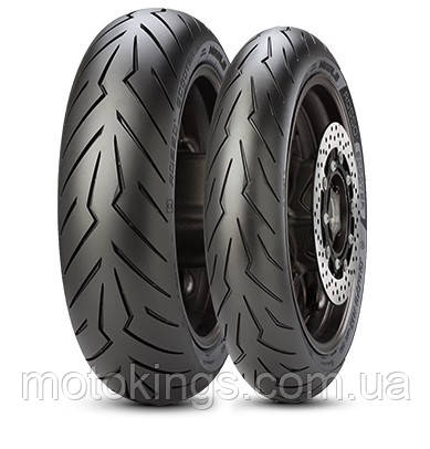 Мотошина PIRELLI 120/70-14 DIABLO ROSSO SCOOTER 55S M/C TL ПЕРЕД. DOT 24/2023