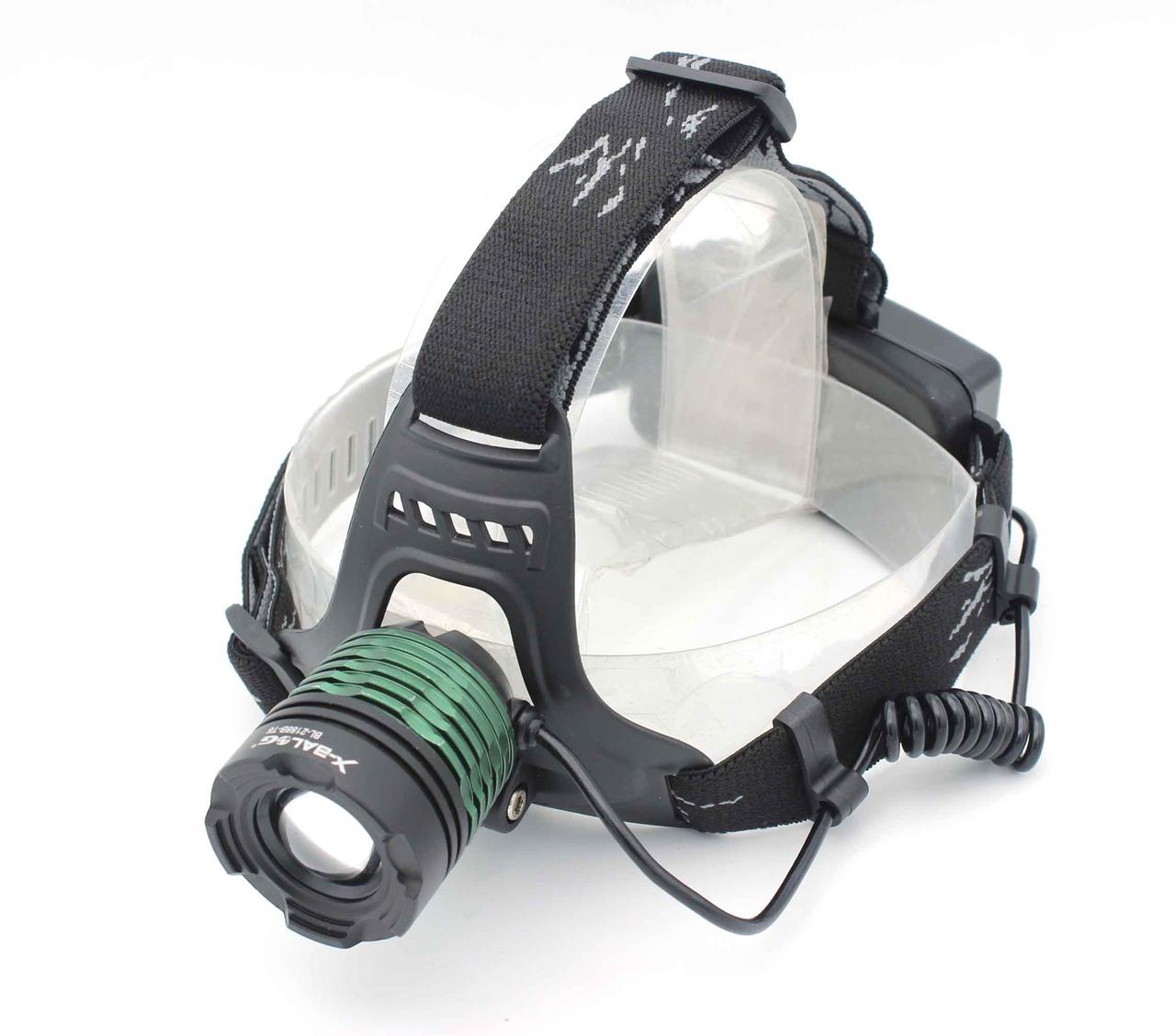 Ліхтар налобний BL-2188-T6 (RB101) / 220V-12V./ T6/ Zoom