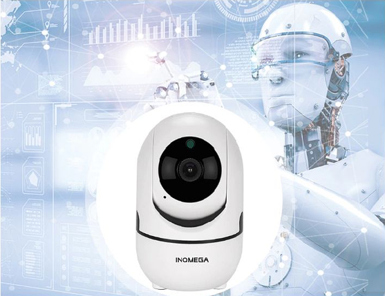 Камера WiFi INQMEGA HD 720P автослежение поворотна, фото 2