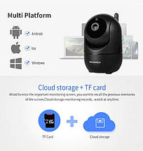 Камера WiFi INQMEGA HD 720P автослежение поворотна, фото 3