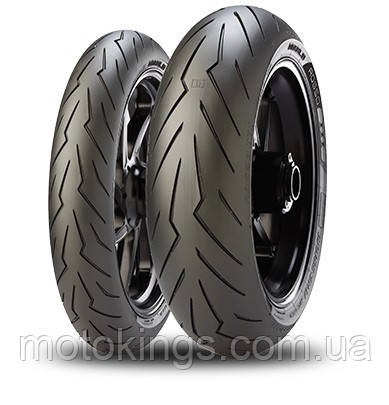 Мотошина PIRELLI 120/65ZR17 DIABLO ROSSO III (56W) TL M/C ПЕРЕД. DOT 35/2021