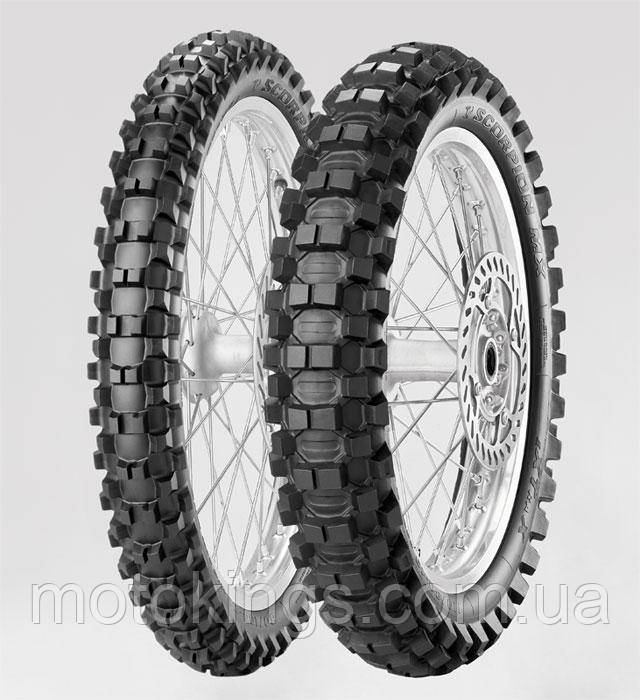 Мотошина PIRELLI 110/90-19 SCORPION MX EXTRA X SBG 62M TT ЗАД. DOT 03/2023