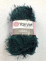 590 Пряжа «Травка» Samba 100гр - 150м (Изумрудный) YarnArt