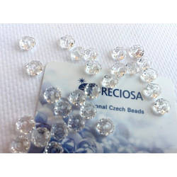 00030CrystalArgent Flare/6мм Bellatrix Preciosa Beads.Бусина кришталева (10 штук)