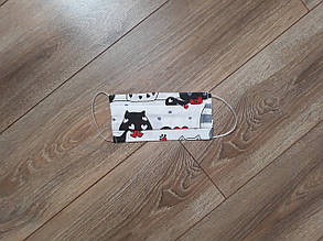 Маска багаторазова захисна "Березневі коти"