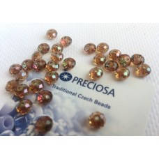 10330Lt.ColoradoTopaz/6мм Bellatrix Preciosa Beads.Бусина кришталева (10 штук)