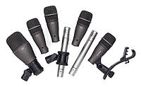 Набор микрофонов для барабанов Samson DK707 - 7-Piece Drum Mic Kit