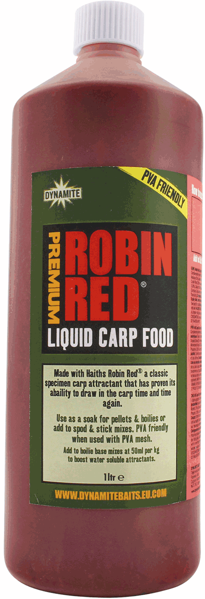 Ліквід DYNAMITE BAITS Robin Red Liquid Carp Food 500 мл