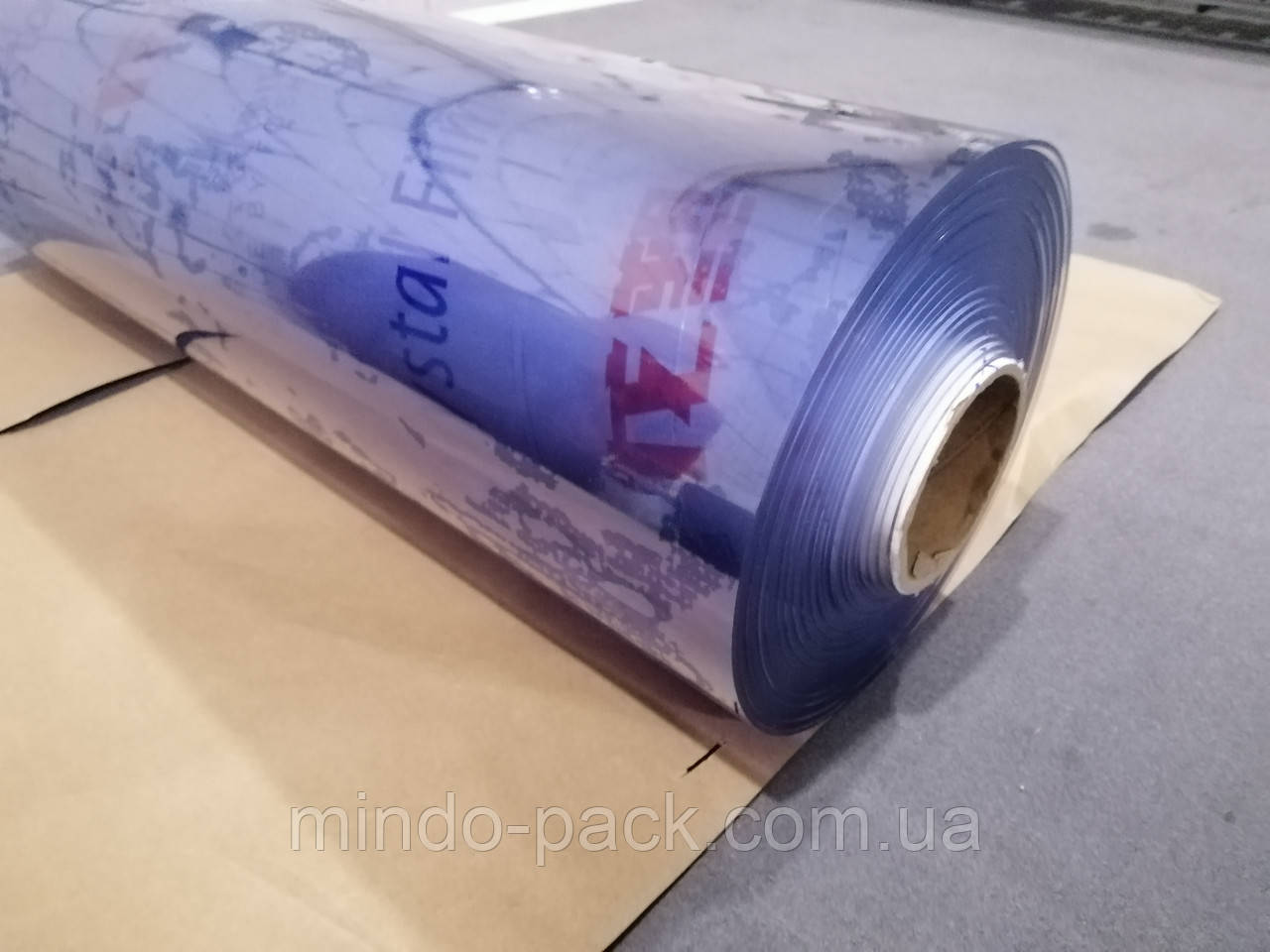 М’яке скло (плівка ПВХ). Рулон. Прозорий 0,23мм, 0,25м, 0,5 мм, 0,8 мм, 1 мм