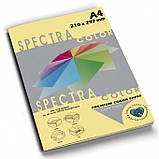 Папір кольоровий Spectra Color А4 80 г/м2 жовто-пісочний IT115 Canary, фото 4