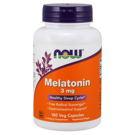 Мелатонін Now Melatonin 3 mg (180 капсул.)