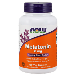 Мелатонін Now Melatonin 3 mg (180 капсул.)