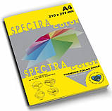 Папір кольоровий Spectra Color А4 75 г/м2 неон жовтий IT363 Cyber HP Yellow, фото 4