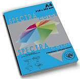 Папір кольоровий Spectra Color А4 80 г/м2 насичений синій IT220 Turquoise, фото 5