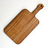 Кухонна та сервірувальна дощечка з ручкою "Кантрі Лонг" Робоча зона 25х15 см, фото 8