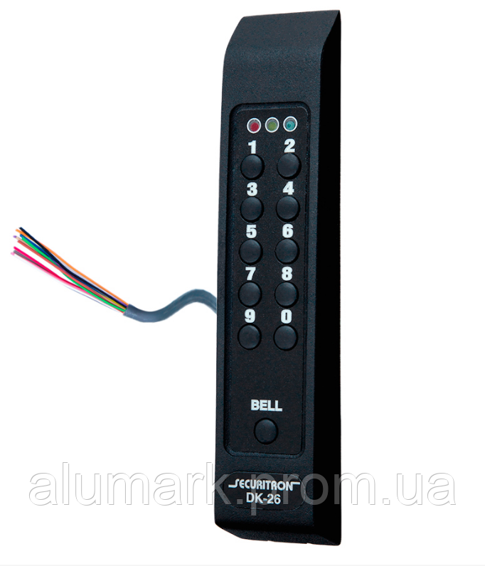 Электронный контроллер SECURITRON DK-26 автономный антивандальный внешний код черный, фото 2