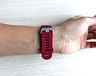 Смарт-годинник Garmin Forerunner 645 Music Cerise with Stainless Hardware з Малиновим Ремінцем, фото 9