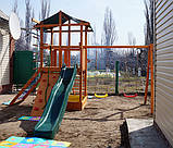 Дитячий майданчик SportBaby Babyland-3 дерев'яний ігровий мотузковий комплекс на вулицю, фото 8