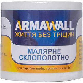 Малярный стеклохолст для соединений Armawall - плотность 40 гр/м2 ( 0,1x15 м )