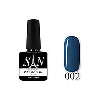 Гель лак для ногтей SAN gel soak-off 9 мл №002