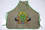 Вишитий фартух  "Ранок"  (лляний), фото 3