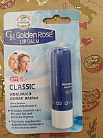 Помада гігієнічна бальзам для губ Golden Rose Classic spf 15 / Голден Роуз