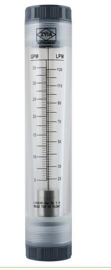 Ротаметр трубний для води 20-130 л/хв 1"