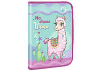 Папка для праці картонна на блискавці А4 Kidis DramaLama