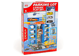 Дитячий Паркінг С Ліфтом Parking Lot Luxury Set HLD Toys