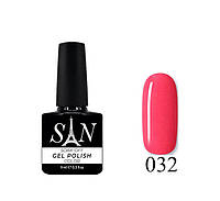 Гель лак для ногтей SAN gel soak-off 9 мл №032
