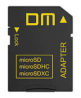 Адаптер микро СД переходник с microSD на SD для карты памяти фотоаппарата картридер micro SD/SDHC/SDXC