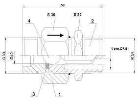 Зворотний клапан ОК-12