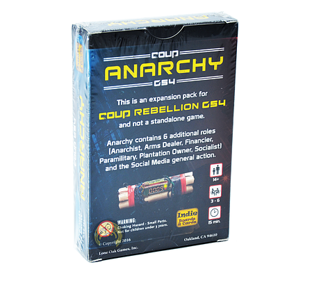 Настольная игра Coup G54 Anarchy (Дополнение), фото 2