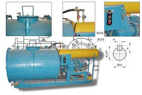 Мішалка пінобетонна МПБ1000