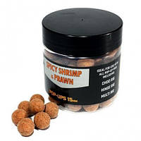 Плавающие бойлы DYNAMITE BAITS Foodbait Pop-Ups Spicy Shrimp & Pawn 15mm (острая креветка)