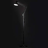 Торшер металевий у стилі лофт на 1 джерело світла SWT-3930B BK