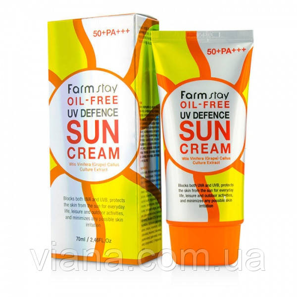 Сонцезахисний крем Farmstay Oil-Free Uv Defence Sun Cream SPF 50, фото 1
