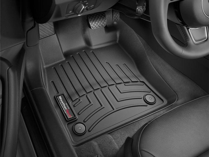 Килими гумові WeatherTech Skoda Octavia A7 2013-2020 передні чорні