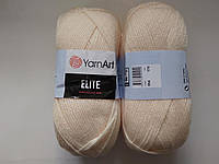 Пряжа Элит (Elite) Yarn Art, цвет св персик 854, 1 моток 100г