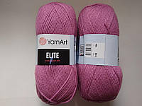 Пряжа Элит (Elite) Yarn Art, цвет розовый 849, 1 моток 100г