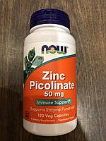 Пиколинат цинка Now Foods Zinc Picolinate 50 mg 120 caps