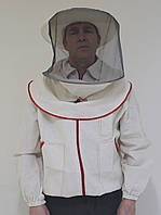 Куртка пасічника (бавовна) з маскою, розмір, фото 1