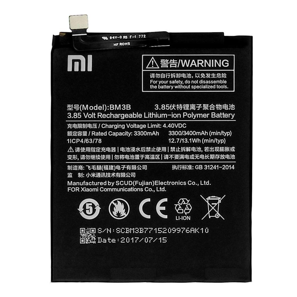 Аккумулятор (АКБ батарея) Xiaomi BM3B Mi Mix 2, Mi Mix Evo, Mi Mix 2S MDE40, MDI40 M1803D5XA 3400 mAh, фото 1